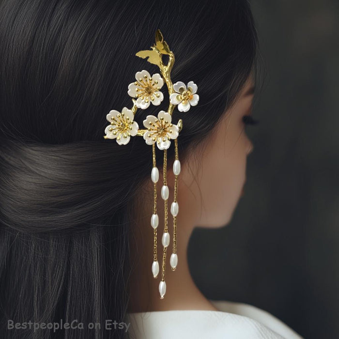 Hair Stick Apple Blossom